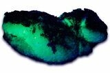 Fluorescent, Gemmy Adamite Crystals on Matrix - Mexico #356632-1